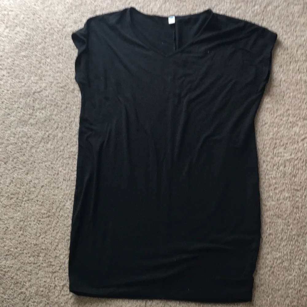 Black baggy dress.